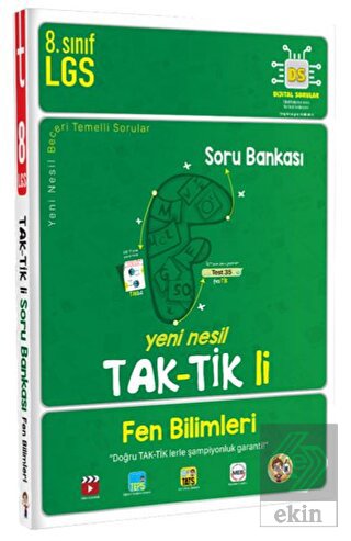 8. Sınıf Fen Bilimleri Taktikli Soru Bankası
