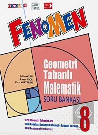 8. Sınıf Geometri Tabanlı Matematik Soru Bankası F