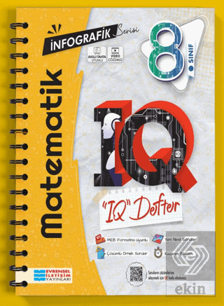 8. Sınıf İnfografik Serisi Matematik IQ Defter Evr