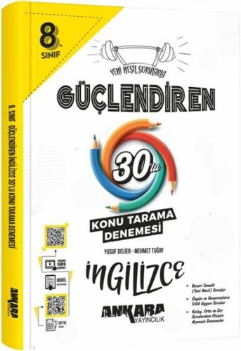 8. Sınıf İngilizce Güçlendiren 30 Konu Tarama Denemesi