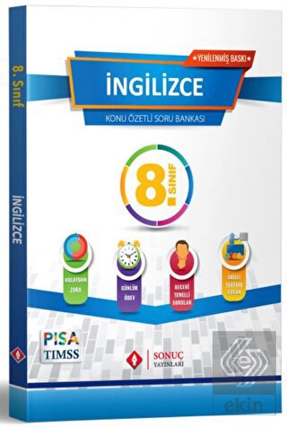 8. Sınıf İngilizce Konu Özetli Soru Bankası