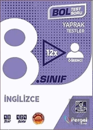 8. Sınıf İngilizce Kutu Test