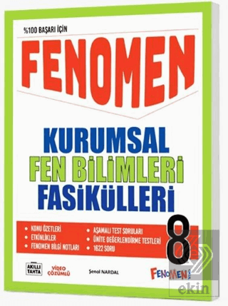 8. Sınıf Kurumsal Fen Bilimleri Fasikülleri