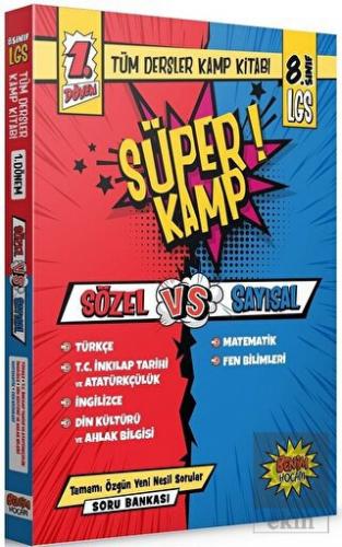 8. Sınıf LGS 1. Dönem Tüm Dersler Kamp Kitabı