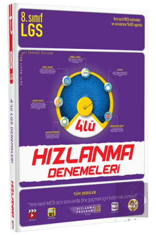 8. Sınıf LGS 4'lü Hızlanma Denemeleri