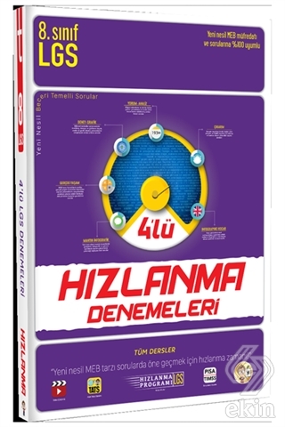 8. Sınıf LGS 4'lü Hızlanma Denemeleri