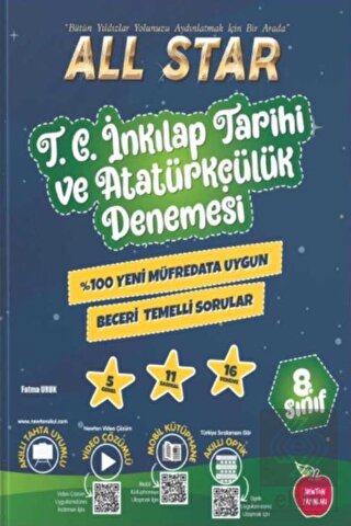 8. Sınıf LGS All Star TC İnkılap Tarihi Ve Atatürk