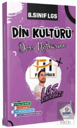 8. Sınıf LGS Din Kültürü Sihirbazı Ders Notlarım Kolektif Kurul Yayınc