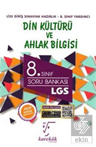 8. Sınıf LGS Din Kültürü ve Ahlak Bilgisi Soru Ban