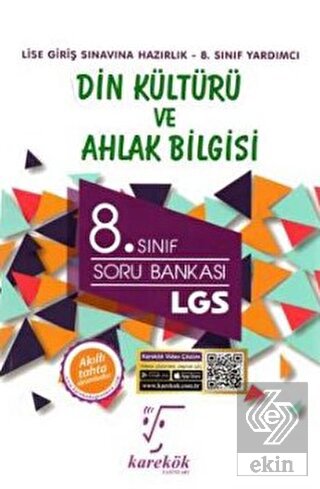 8. Sınıf LGS Din Kültürü ve Ahlak Bilgisi Soru Ban