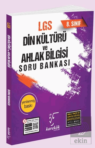 8. Sınıf LGS Din Kültürü ve Ahlak Bilgisi Soru Bankası