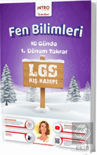 8. Sınıf LGS Fen Bilimleri 10 Günde 1. Dönem Tekrar Kış Kampı