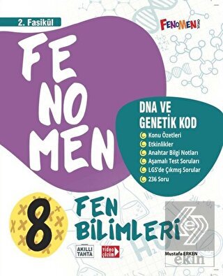 8. Sınıf LGS Fen Bilimleri Dna ve Genetik Kod 2. F
