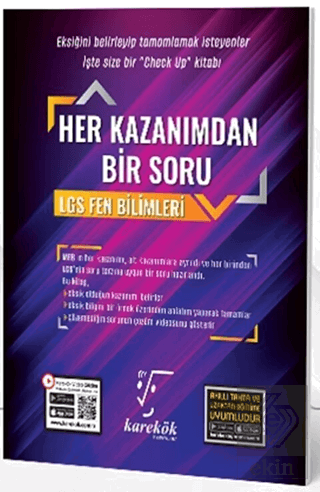 8. Sınıf LGS Fen Bilimleri Her Kazanımdan Bir Soru