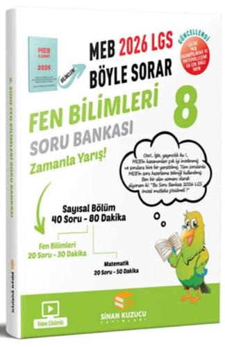 8. Sınıf LGS Fen Bilimleri MEB Böyle Sorar Soru Bankası