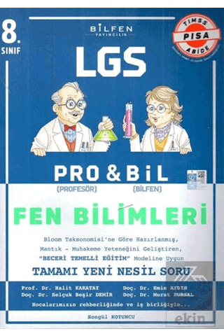 8. Sınıf LGS Fen Bilimleri Probil Soru Bankası