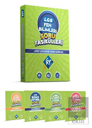 8. Sınıf LGS Fen Bilimleri Soru Fasikülleri Dört Ç