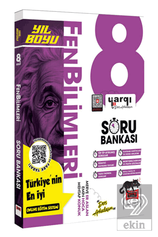 8. Sınıf LGS Fen Bilimleri Yıl Boyu Soru Bankası