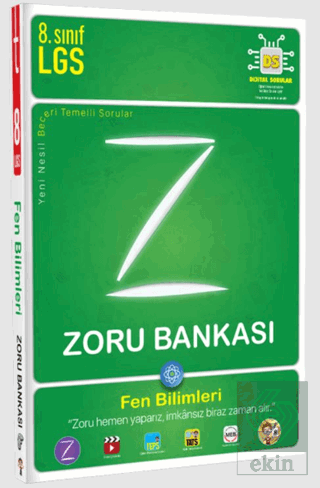 8. Sınıf LGS Fen Bilimleri Zoru Bankası Tonguç Aka
