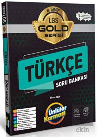 8. Sınıf LGS Gold Türkçe Soru Bankası Ünlüler Karm