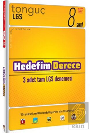 8. Sınıf LGS Hedefim Derece Denemeleri