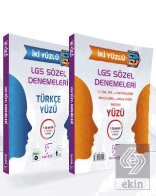8. Sınıf LGS İki Yüzlü Sözel Denemeleri