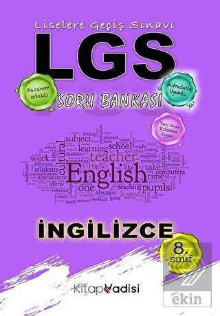 8. Sınıf LGS İngilizce Soru Bankası