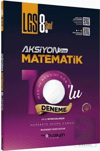 8. Sınıf LGS Matematik Aksiyon 10lu Genel Deneme