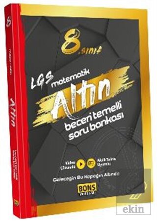 8.Sınıf LGS Matematik Altın Beceri Temelli Soru Ba