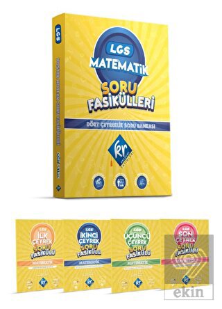 8. Sınıf LGS Matematik Soru Fasikülleri Dört Çeyre