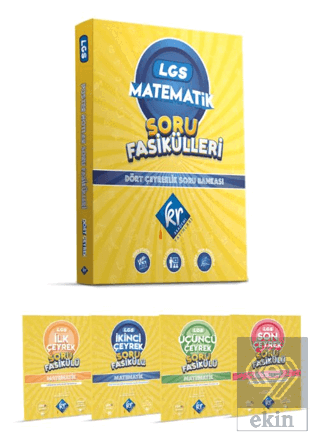 8. Sınıf LGS Matematik Soru Fasikülleri Dört Çeyre