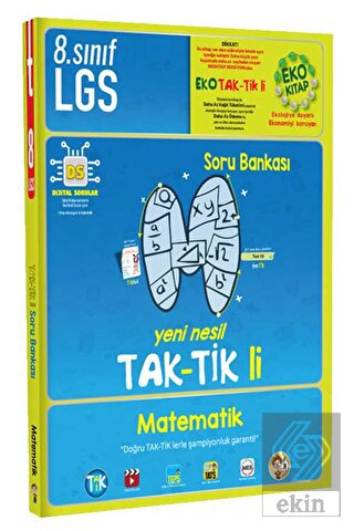 8. Sınıf LGS Matematik Taktikli Eko Soru Bankası