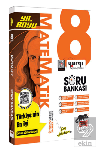 8. Sınıf LGS Matematik Yıl Boyu Soru Bankası