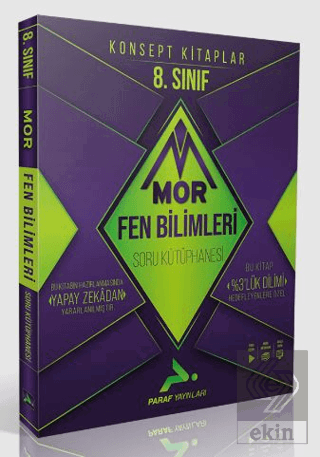 8. Sınıf LGS Mor Fen Bilimleri Soru Kütüphanesi