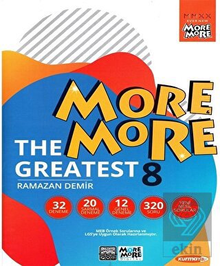 Kurmay ELT 8. Sınıf More and More English 8 The Greatest