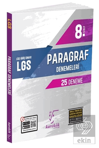 8. Sınıf LGS Paragraf Denemeleri