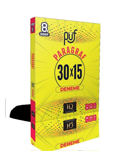 8.Sınıf LGS PÜF Paragraf 30x15 Deneme