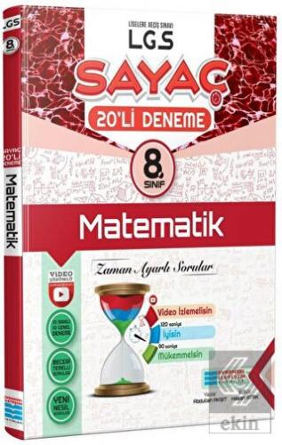 8. Sınıf LGS Sayaç Matematik 20'li Deneme Evrensel