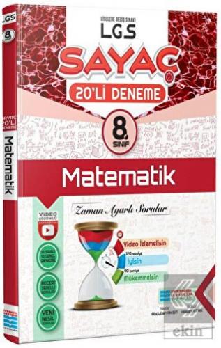 8. Sınıf LGS Sayaç Matematik 20'li Deneme Evrensel