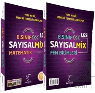 8. Sınıf LGS Sayısalmix Matematik - Fen Bilimleri