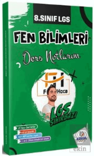 8. Sınıf LGS Sihirbazı Fen Bilimleri Ders Notlarım Kolektif Kurul Yayı