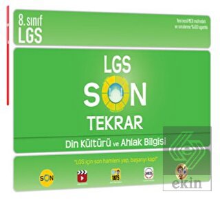 8. Sınıf LGS Son Tekrar Din Kültürü ve Ahlak Bilgi