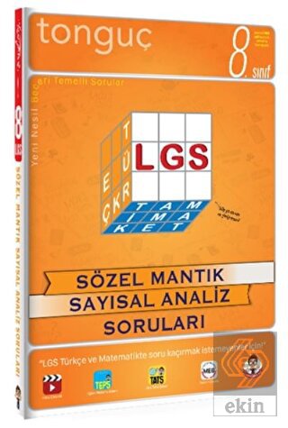 8. Sınıf LGS Sözel Mantık Sayısal Analiz Soruları