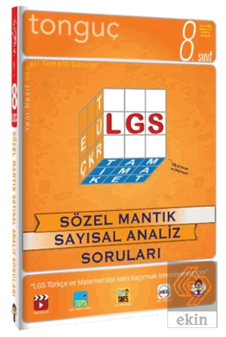 8. Sınıf LGS Sözel Mantık Sayısal Analiz Soruları