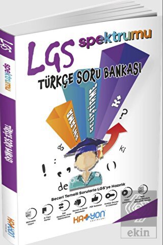 8. Sınıf LGS Spektrumu Türkçe Soru Bankası Katyon