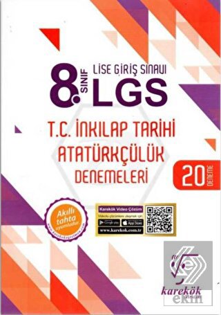 8.Sınıf LGS T.C.İnkılap Tarihi ve Atatürkçülük 20'