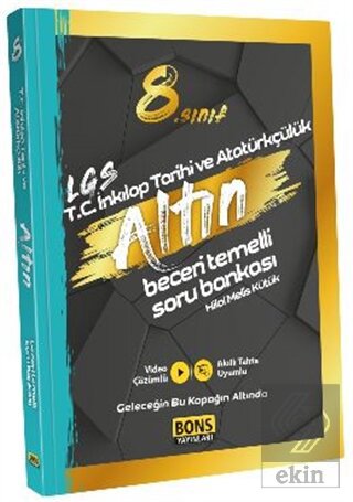 8.Sınıf LGS T.C. İnkılap Tarihi ve Atatürkçülük Al