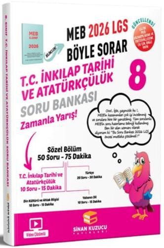 8. Sınıf LGS T.C. İnkılap Tarihi ve Atatürkçülük MEB Böyle Sorar Soru 