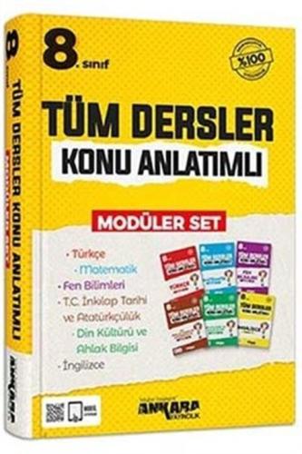 8. Sınıf LGS Tüm Dersler Konu Anlatımlı Modüler Set