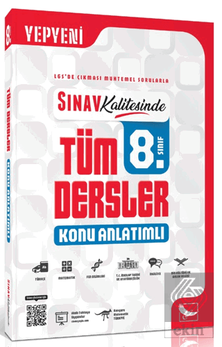 8. Sınıf LGS Tüm Dersler Konu Anlatımlı
